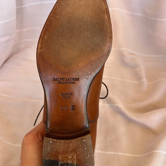 Ralph Lauren Purple Label | Oxford Shoe Women | Brown - Picture 8 of 8